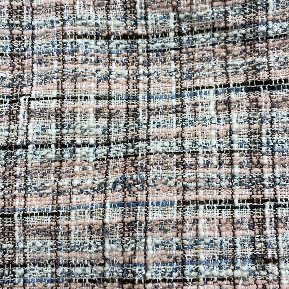 Banana Republic Pastel Plaid Pencil Skirt - Picture 5 of 8